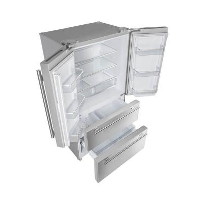 36" Forno 19.2 Cu.Ft. Moena French Door Refrigerator - FFRBI1820-36SB