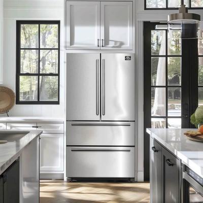 36" Forno 19.2 Cu.Ft. Moena French Door Refrigerator - FFRBI1820-36SB