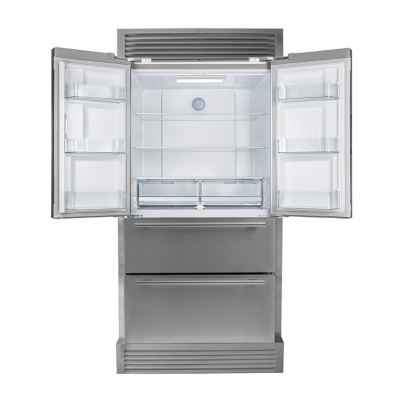 36" Forno 19.2 Cu. Ft. Moena French Door Refrigerator with Grill Trim - FFRBI1820-40SG