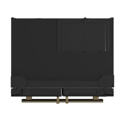 36" Forno 19.2 Cu. Ft. Moena Espresso French Door Refrigerator - FFRBI1820-36BLK