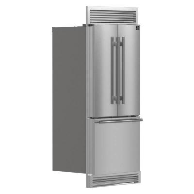 35" Forno 17.5 Cu. Ft. French Door Refrigerator with Bottom Freezer - FFFFD1974-35SG