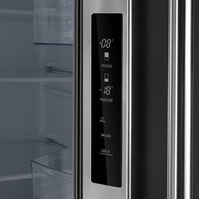 35" Forno 17.5 Cu. Ft. French Door Refrigerator with Bottom Freezer - FFFFD1974-35SG
