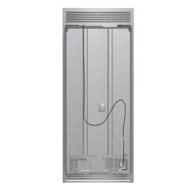 35" Forno 17.5 Cu. Ft. French Door Refrigerator with Bottom Freezer - FFFFD1974-35SG