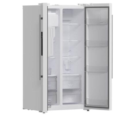 36" Forno 20 Cu. Ft. Salerno Espresso White Side-by-Side Refrigerator - FFRBI1844-36WHT