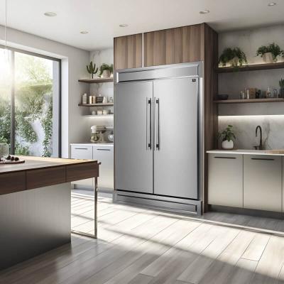 60" Forno 27.2 Cu. Ft. Maderno Built-In 2-Piece Convertible Refrigerator/Freezer - FFFFD1722-60S