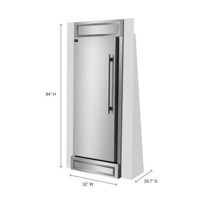32" Forno 13.6 Cu. Ft. Maderno Built-In Left Swing Convertible Refrigerator/Freezer - FFFFD1722-32LS