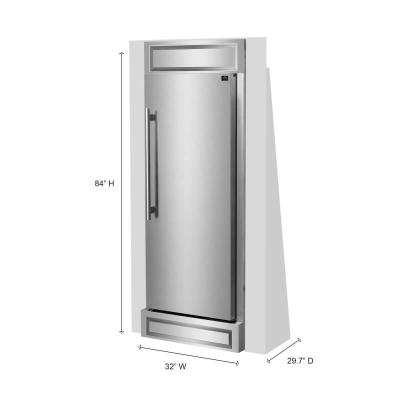 32" Forno 13.6 Cu.Ft. Maderno Built-In Right Swing Convertible Refrigerator/Freezer - FFFFD1722-32RS