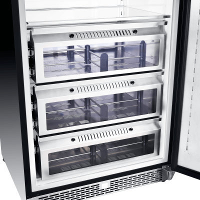 30" Forno 18.4 Cu. Ft. Cologne Freestanding Stainless Steel Refrigerator - FFRBI1821-30S