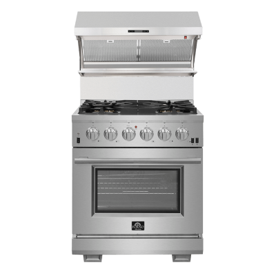 30" Forno Savona Wall Mount Range Hood with Hybrid Filters - FRHWM5029-30HB