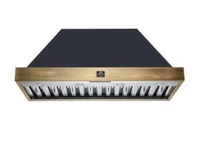 48" Forno Vittorio Wall Mount Range Hood in Black - FRHWM5078-48BLK