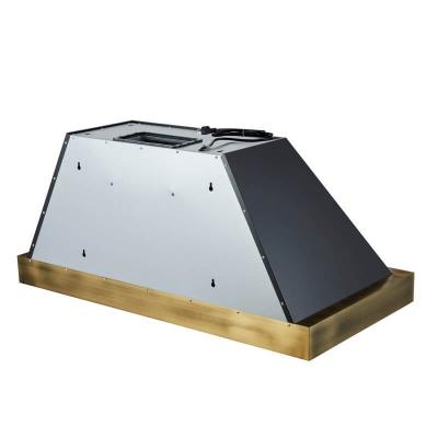 48" Forno Vittorio Wall Mount Range Hood in Black - FRHWM5078-48BLK