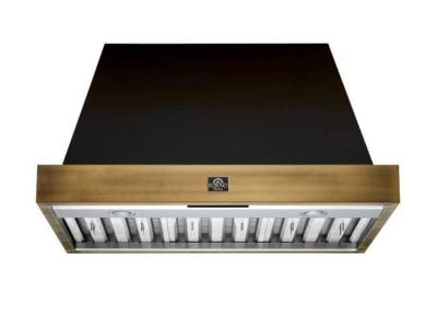 36" Forno Vittorio Wall Mount Range Hood in Black - FRHWM5078-36BLK