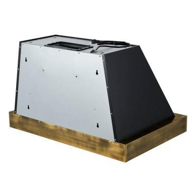 36" Forno Vittorio Wall Mount Range Hood in Black - FRHWM5078-36BLK