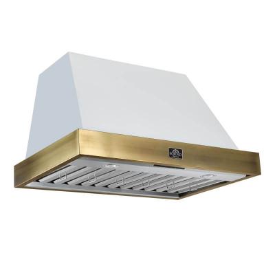 36" Forno Vittorio Wall Mount Range Hood in White - FRHWM5078-36WHT