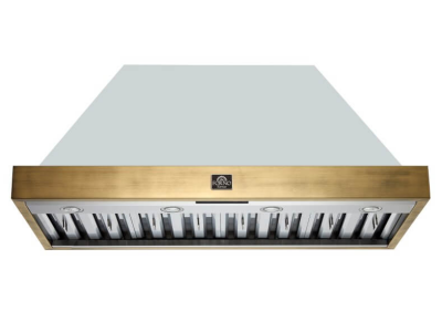 48" Forno Vittorio Wall Mount Range Hood in white - FRHWM5078-48WHT