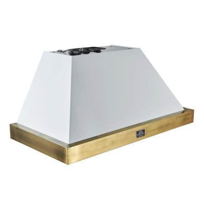48" Forno Vittorio Wall Mount Range Hood in white - FRHWM5078-48WHT