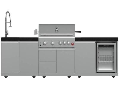 Forno Bulnes Outdoor Kitchen Set - FODKT2506BLK
