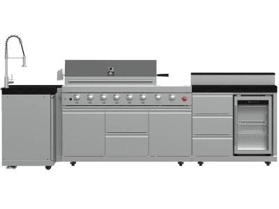 Forno Bulnes Outdoor Kitchen Set - FODKT2520BLK
