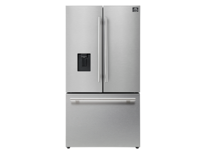 36" Forno 22.4 Cu. Ft French Door Refrigerator in Stainless Steel - FFFFD1866-36SB