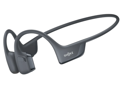 Shokz Bone Conduction Standard Open-Ear Bluetooth Headphone in Black - OpenRun Pro 2 (B)