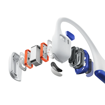 Shokz Bone Conduction Standard Open-Ear Bluetooth Headphone in Boston Marathon - OpenRun Pro 2 (BM)