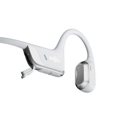 Shokz Bone Conduction Mini Open-Ear Bluetooth Headphone in Silver - OpenRun Pro 2 Mini (S)
