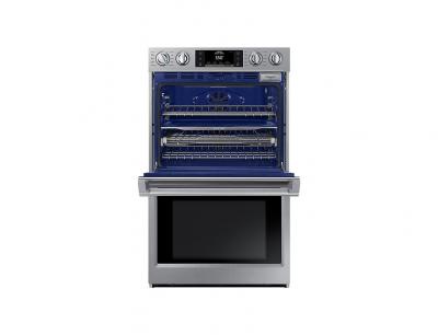 30" Samsung 10.2 Cu. Ft. Convection Double Oven With Steam Bake And Flex Duo - NV51K7770DS