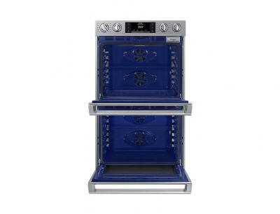 30" Samsung 10.2 Cu. Ft. Convection Double Oven With Steam Bake And Flex Duo - NV51K7770DS