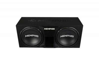 Memphis 12 Inch Loaded Dual Ported Subwoofer Enclosure and Amplifier Bass Package - SRXE12DP