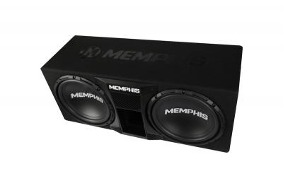 Memphis 12 Inch Loaded Dual Ported Subwoofer Enclosure and Amplifier Bass Package - SRXE12DP