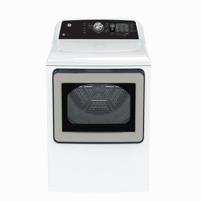 27" GE 7.4 Cu. Ft. Top Load Electric Dryer with SaniFresh Cycle White - GTD68EBMRWS