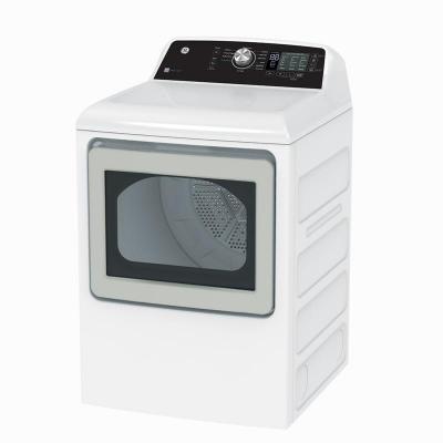 27" GE 7.4 Cu. Ft. Top Load Electric Dryer with SaniFresh Cycle White - GTD68EBMRWS