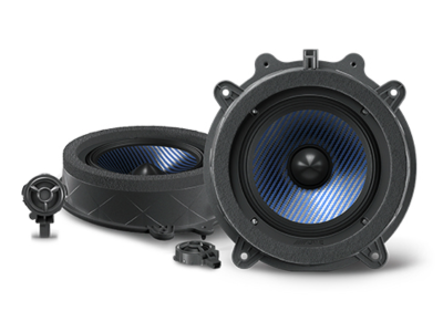 6.5" Alpine Front Door Component Speaker Set for 2017-24 Tesla Model 3 and 2020-24 Tesla Model Y - EV65CFT