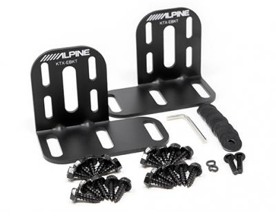 Alpine Universal Mounting Bracket for Subwoofer Enclosures - KTXEBKT