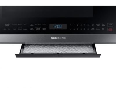 30" Samsung 2.1 Cu. Ft. Over the Range With Glass Touch Bottom Control - ME21M706BAS