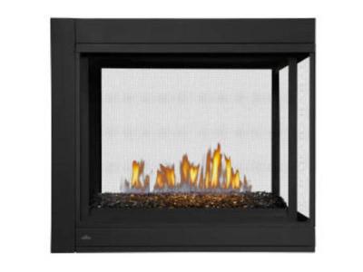 Napoleon Ascent Multi-View 3-Sided Glass Ember Bed Direct Vent Gas Fireplace - BHD4PGN