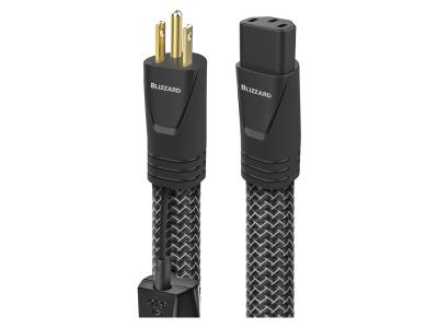 Audio Quest Blizzard 3m 3-Prong Wall Plug Power Cable - BLIZZARDUS03
