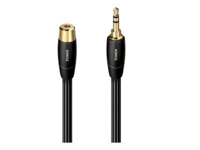 Audioquest 5 Meter Tower 3.5mm Mini M - F Audio Interconnect Cable - TOWER05MF