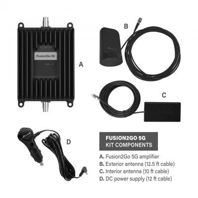 SureCall Fusion2Go 5G Vehicle Cell Signal Booster - SC-Fusion2Go5G