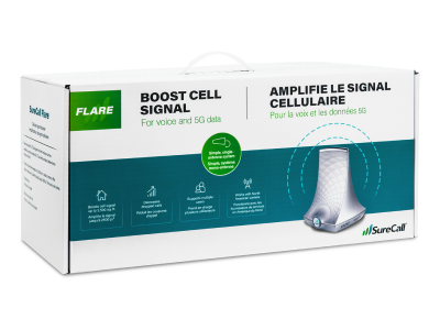 SureCall Flare Plus Cell Phone Signal Booster - SC-Flare3CA-Plus