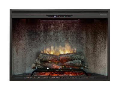 42" Revillusion Built-In Firebox in Weathered Concrete - REV42-WC
