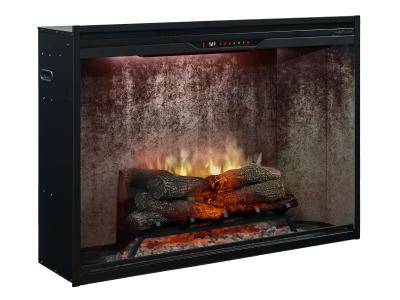 42" Revillusion Built-In Firebox in Weathered Concrete - REV42-WC