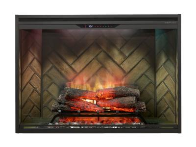 42" Dimplex Revillusion Built-in Electric Firebox in Herringbone - REV42-HB