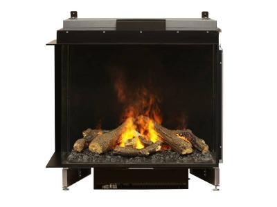 37" Dimplex e-Matrix  32" x 26" Two-Sided Left-Facing Electric Firebox  - FEF3226L2L