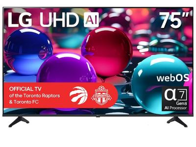 75" LG 75UA7000PUB UHD AI 4k Smart TV 2025