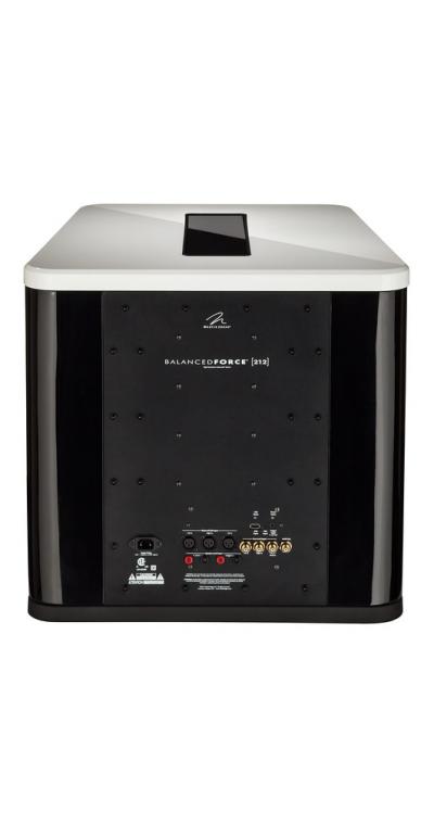 Martin Logan BalancedForce Series Powered Subwoofer With Sealed Cabinets In White - BalancedForce 210 (W)