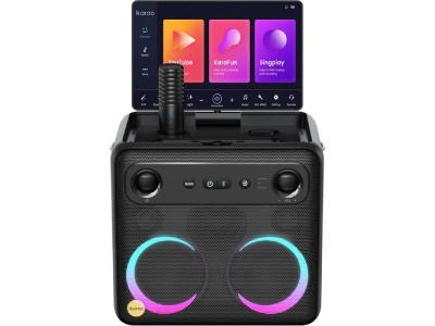 Ikarao Portable Touch Screen Speaker with  2 Wireless Microphones - Break X2