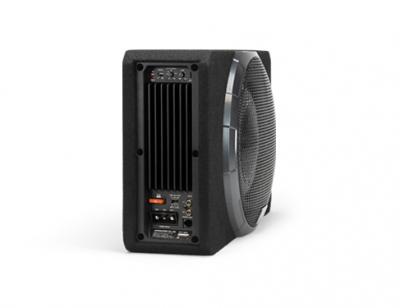 Alpine 10" BassRev Powered Shallow Subwoofer Enclosure with OPTIM Sync Technology - PWV-SB10