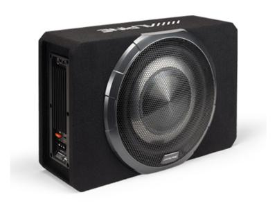 Alpine 12" BassRev Powered Shallow Subwoofer Enclosure with OPTIM Sync Technology - PWV-SB12