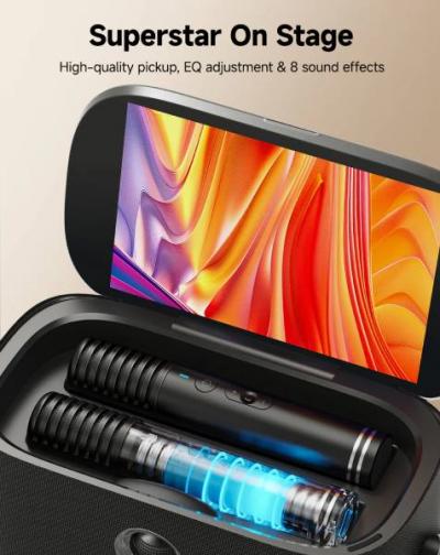 Ikarao HD Screen Premium Portable Shell S2 Karaoke Machine - Shell S2